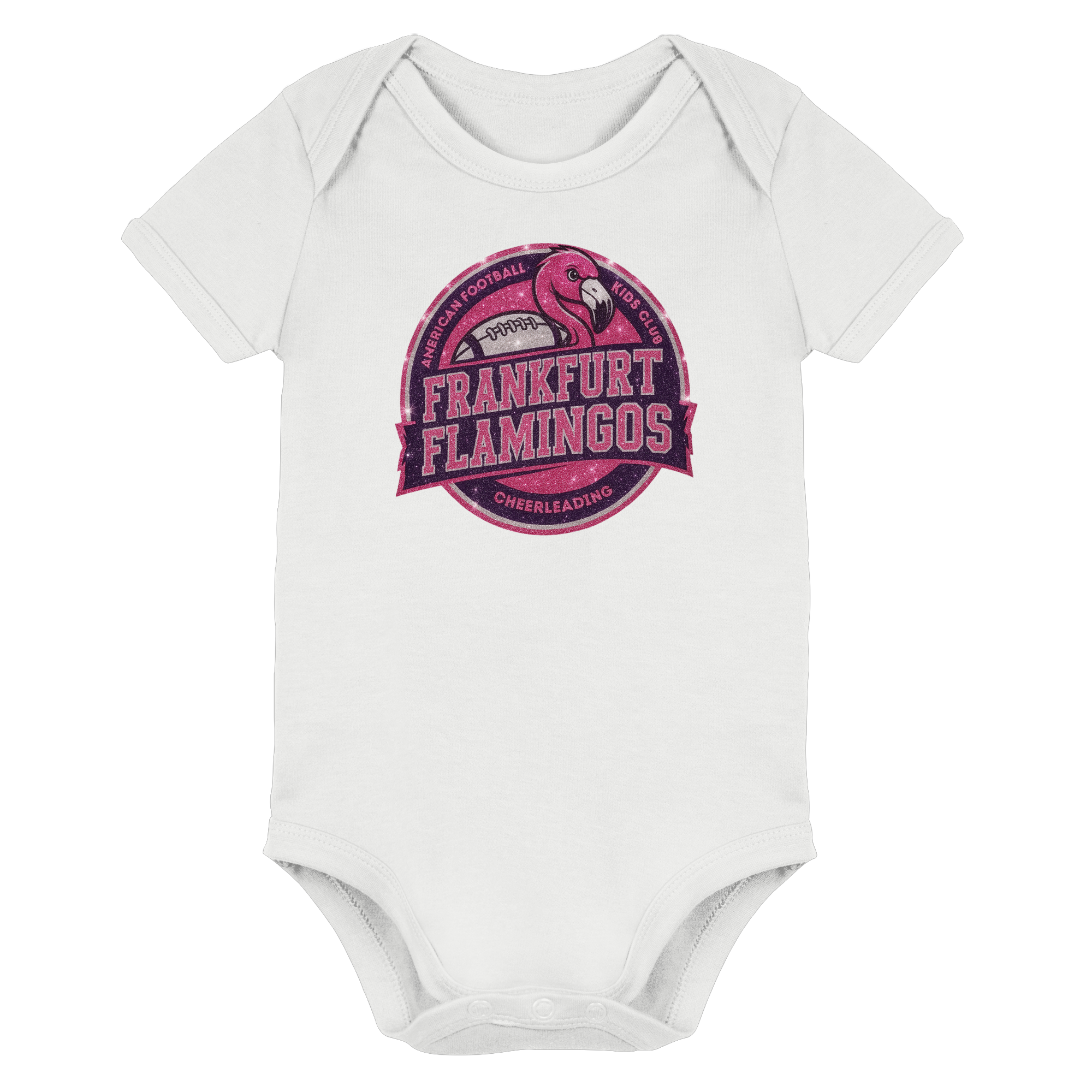 Frankfurt Flamingos - Organic Baby Bodysuit