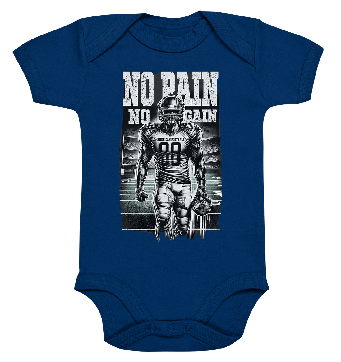 No Pain No Gain  - Organic Baby Bodysuite
