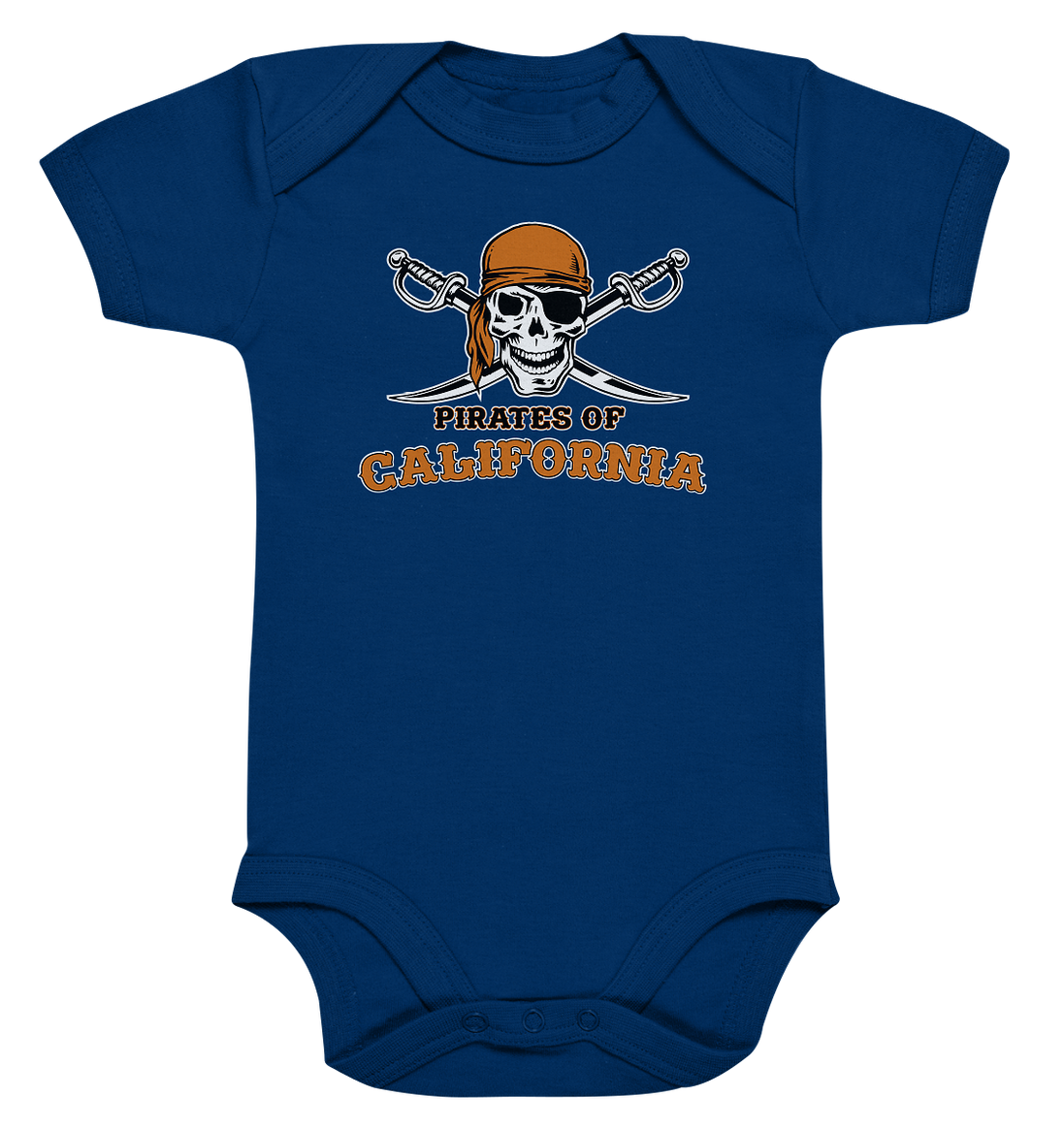 Pirates of California - Organic Baby Bodysuite