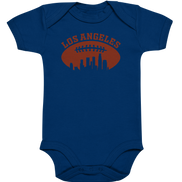 Los Angeles Football Silhouette - Organic Baby Bodysuite
