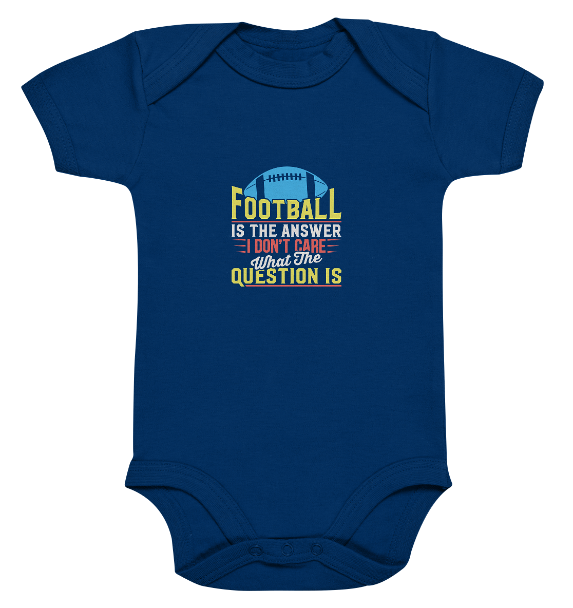 Football is the Answer - Organic Baby Bodysuite