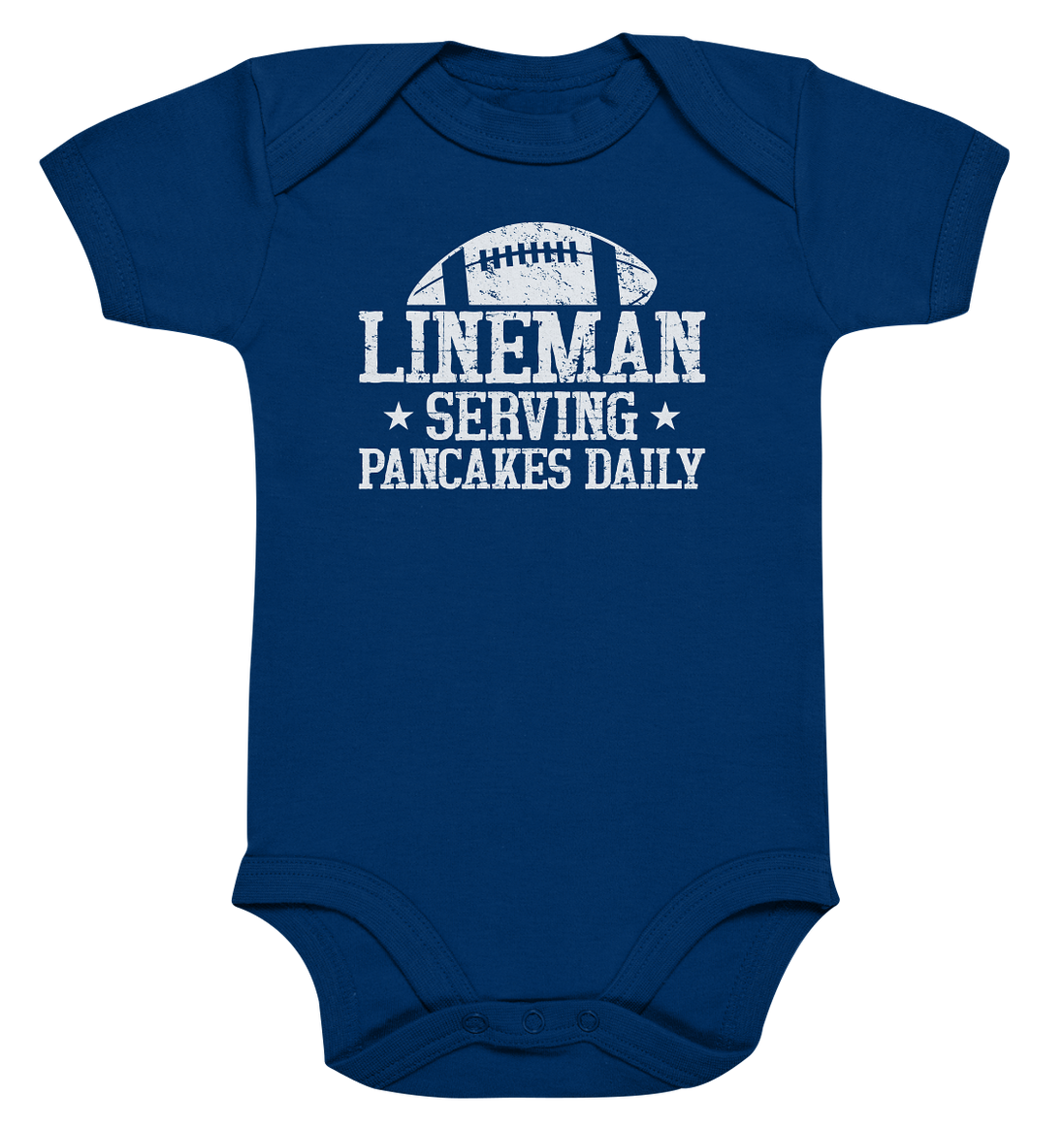 Lineman Serving Pancakes - Organic Baby Bodysuite