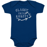 Glassy until Kick Off  - Organic Baby Bodysuite