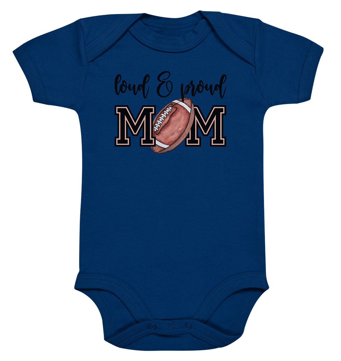 Loud &amp; Proud Mom - Organic Baby Bodysuite