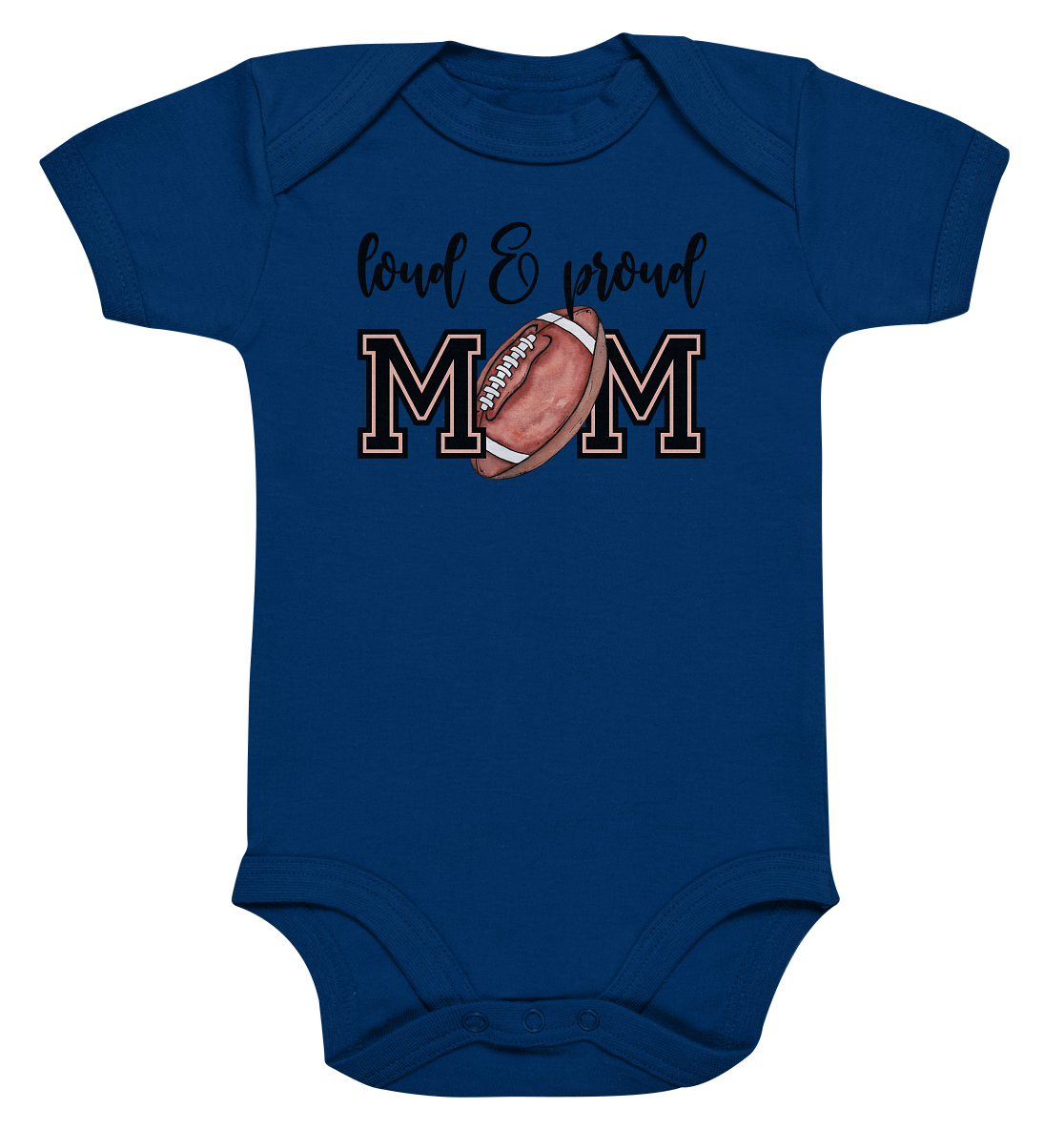 Loud & Proud Mom - Organic Baby Bodysuite