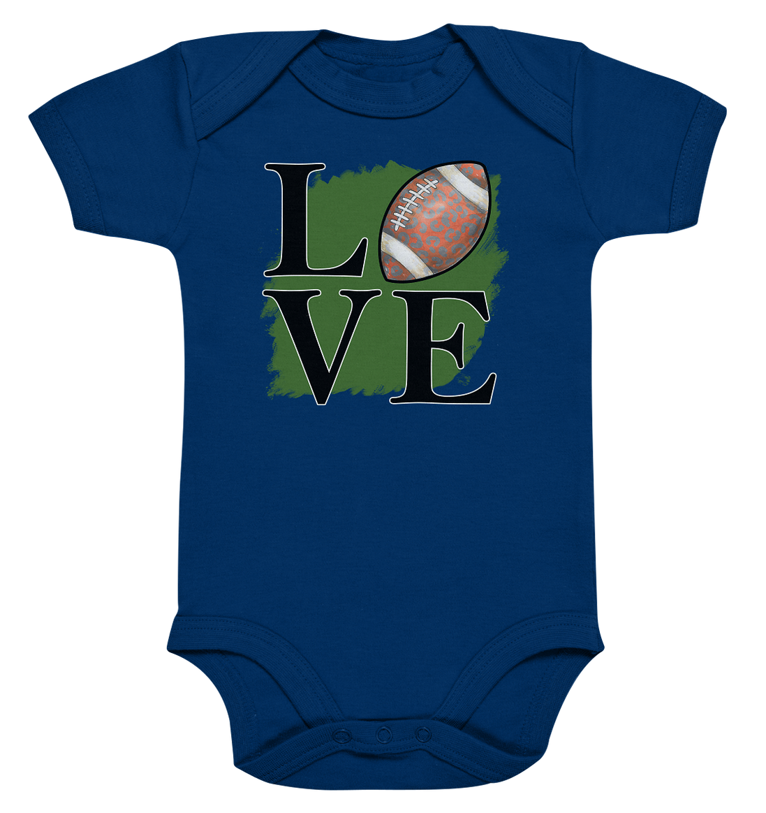 Football Love II - Organic Baby Bodysuite