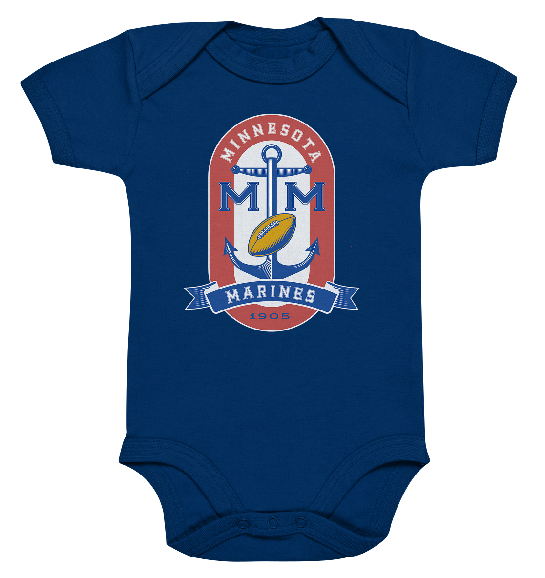 Minnesota Marines - Organic Baby Bodysuite