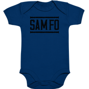 SAMFO black - Organic Baby Bodysuite
