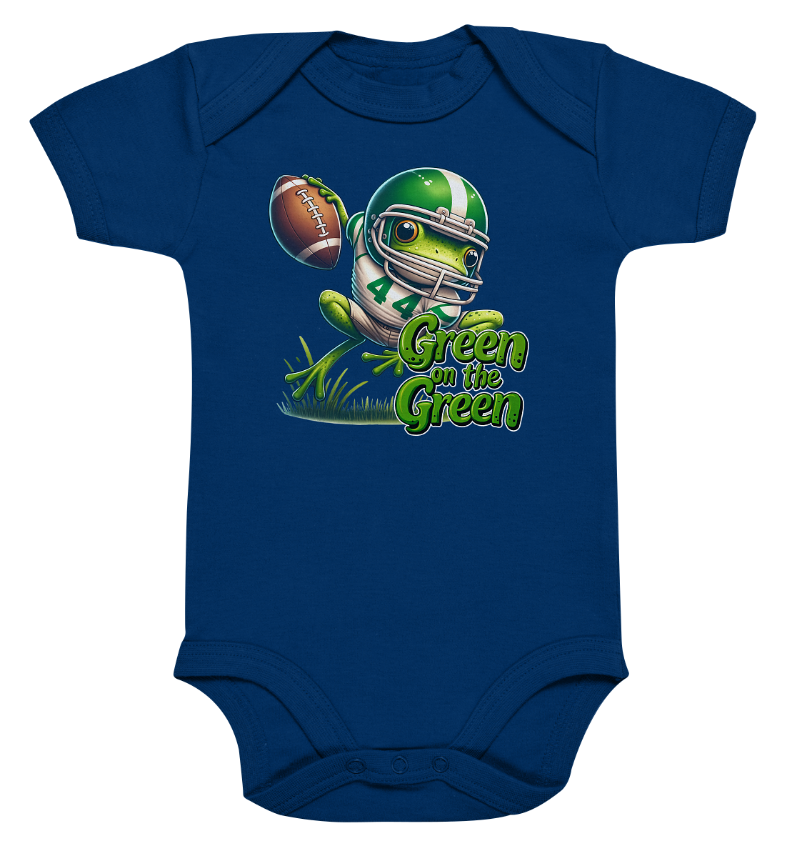 Green Frog - Organic Baby Bodysuit