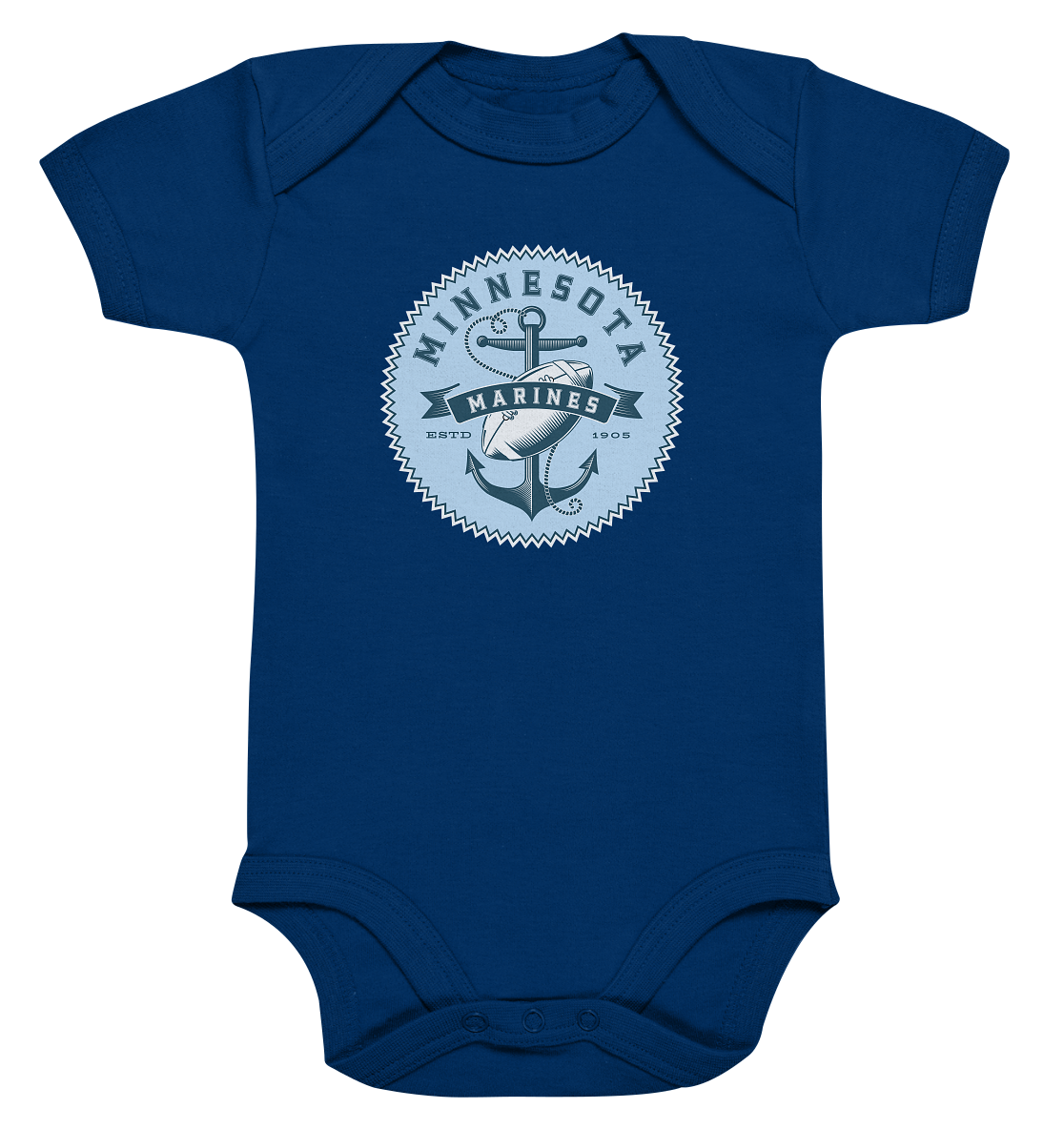 Minnesota Marines II - Organic Baby Bodysuite