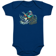 Dolphin - Organic Baby Bodysuit