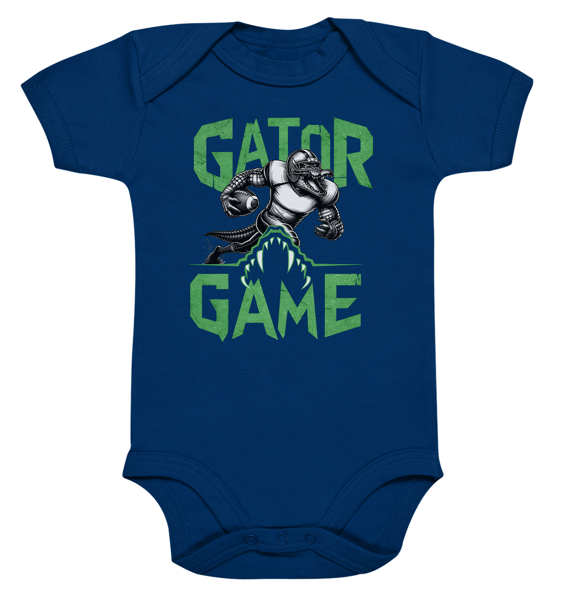 Gator Game - Organic Baby Bodysuit