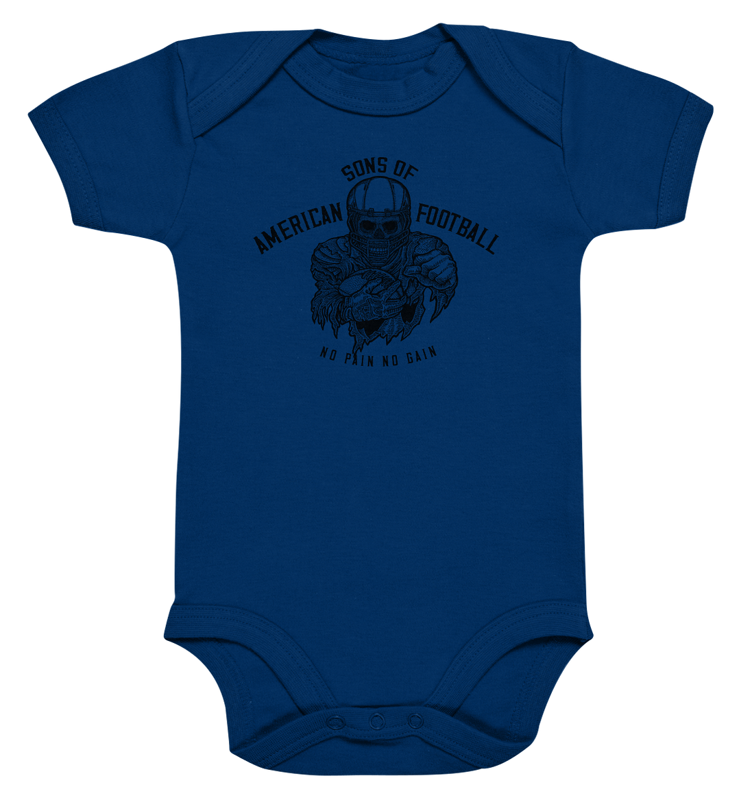 SAMFO No Pain No Gain  - Organic Baby Bodysuite