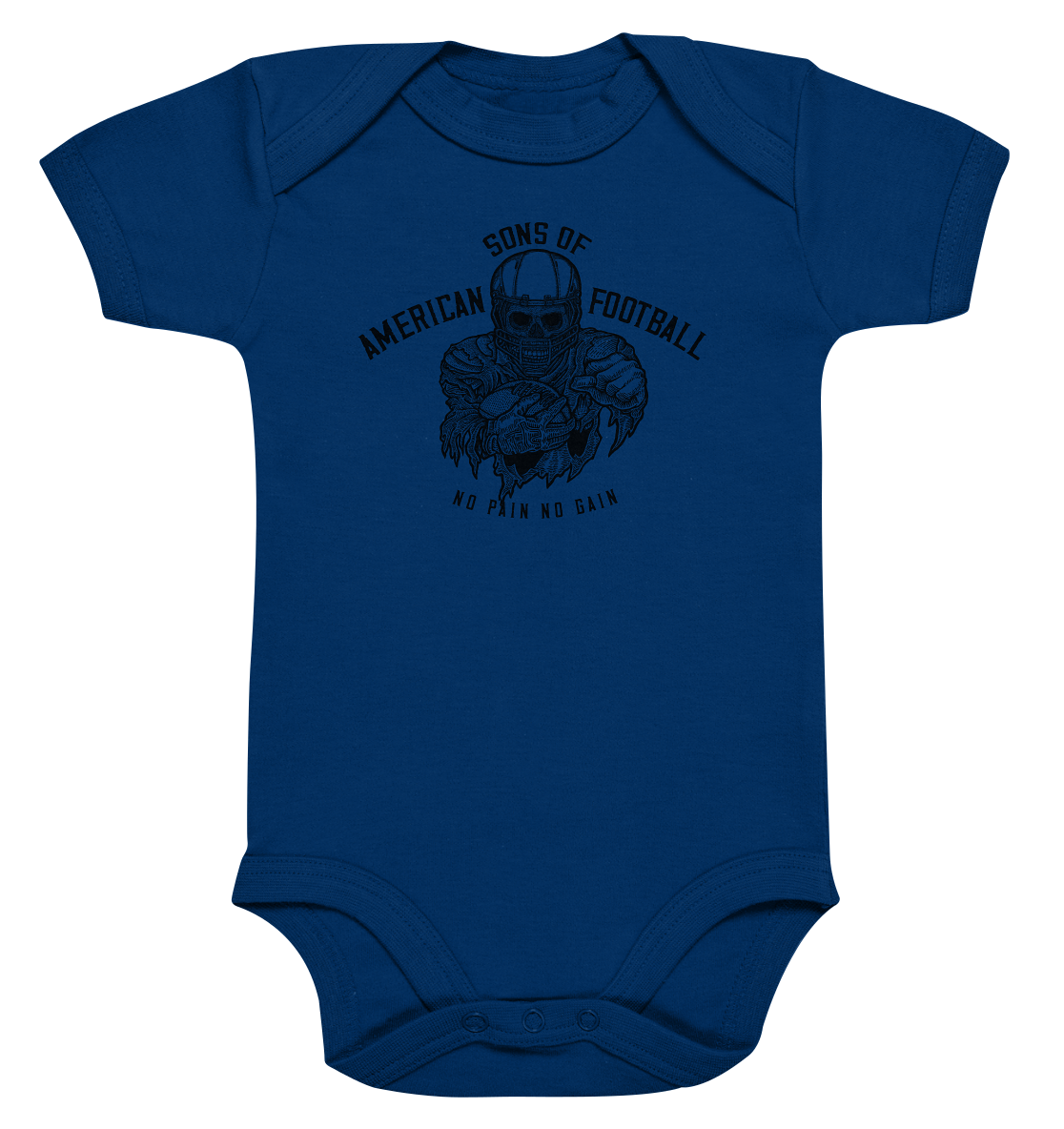 SAMFO No Pain No Gain  - Organic Baby Bodysuite