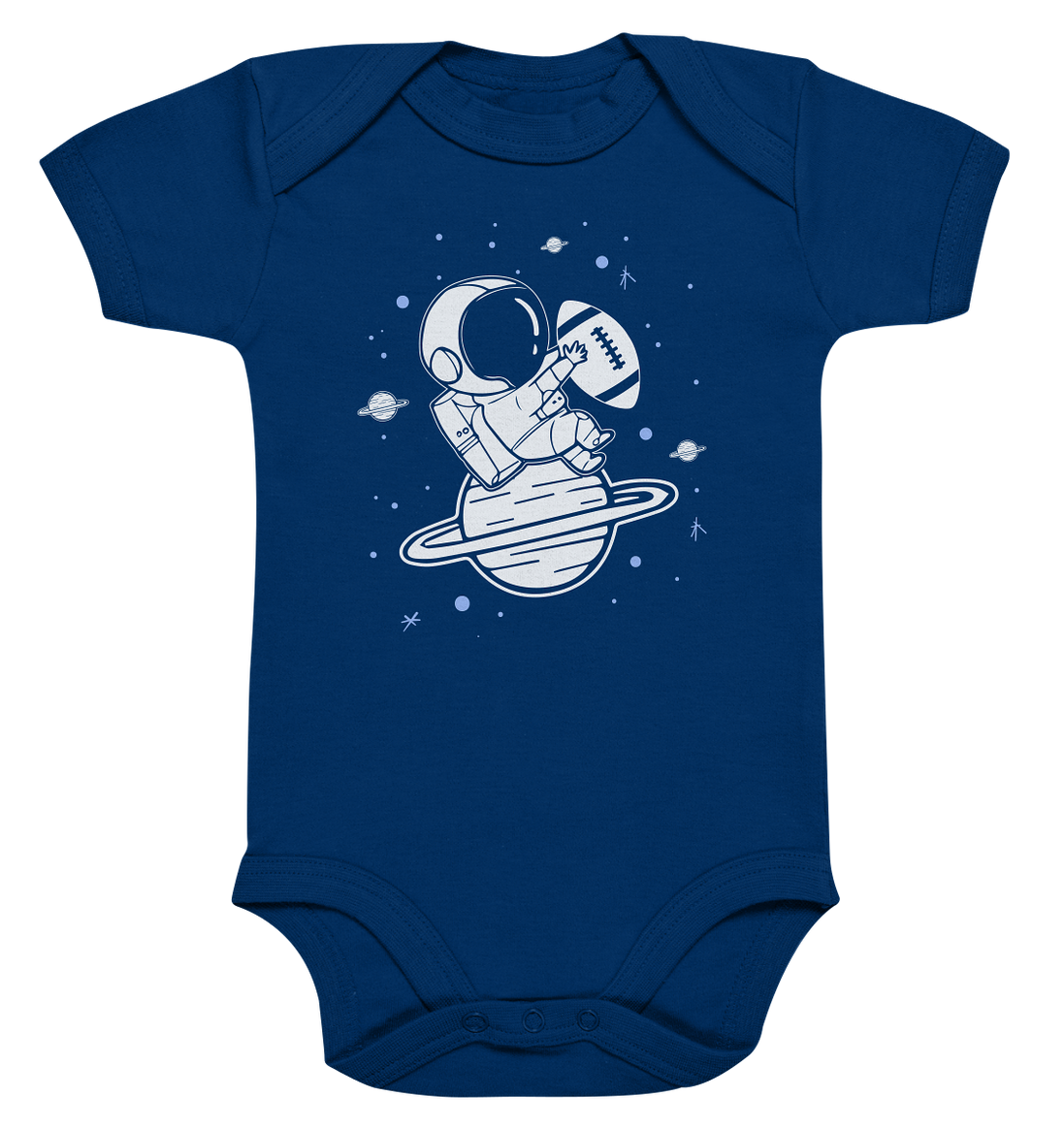 Footballnaut - Organic Baby Bodysuit