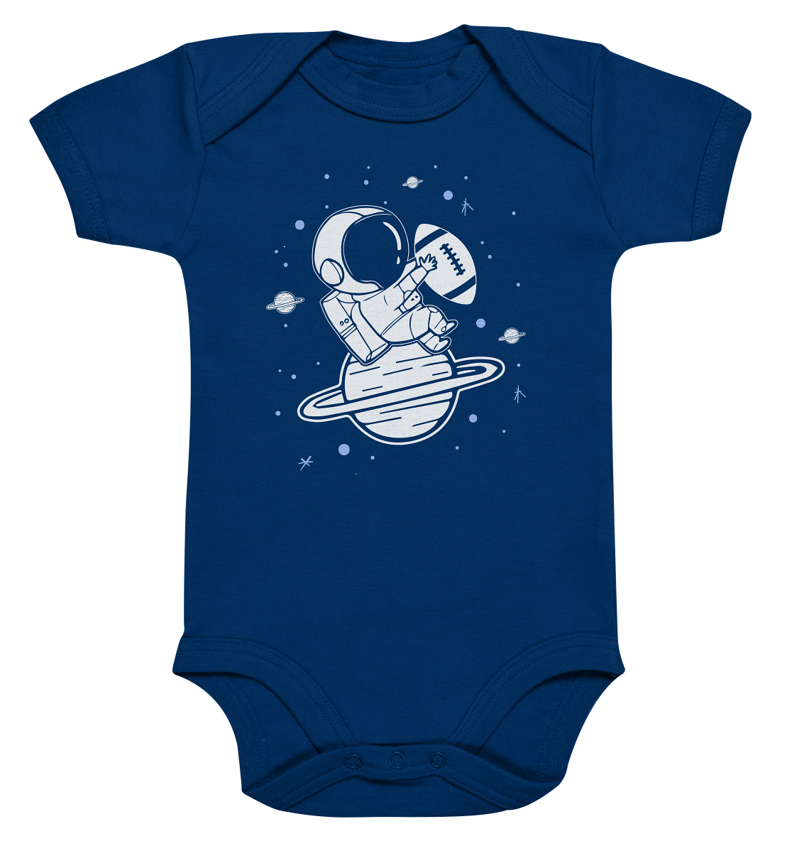 Footballnaut - Organic Baby Bodysuit