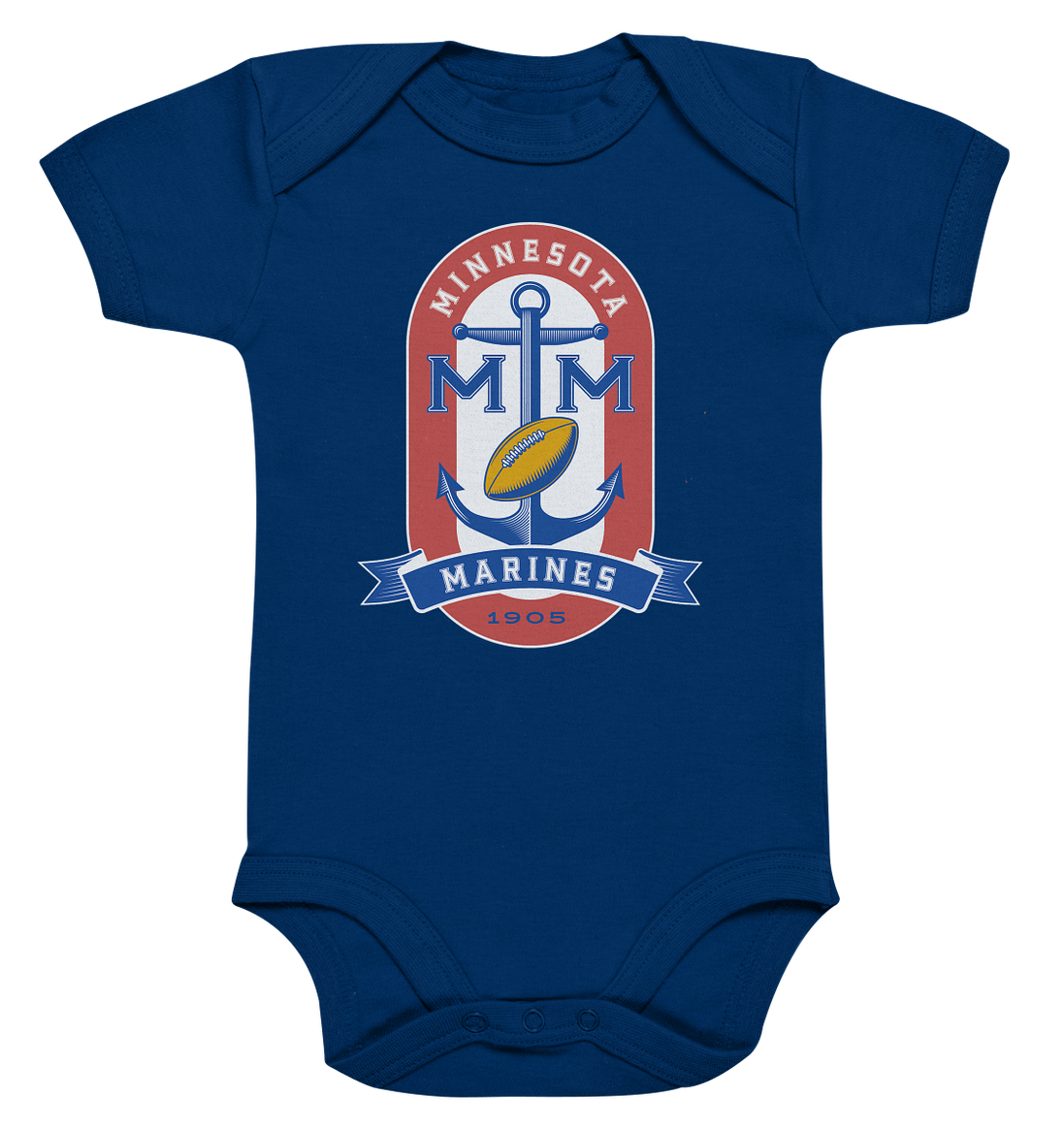 Minnesota Marines - Organic Baby Bodysuite