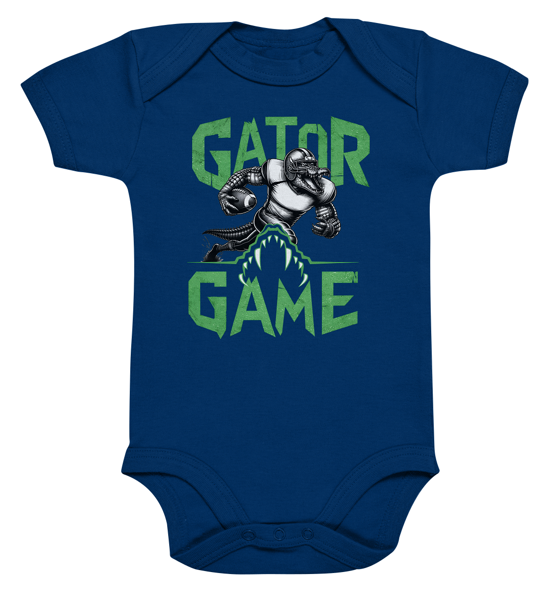 Gator Game - Organic Baby Bodysuit