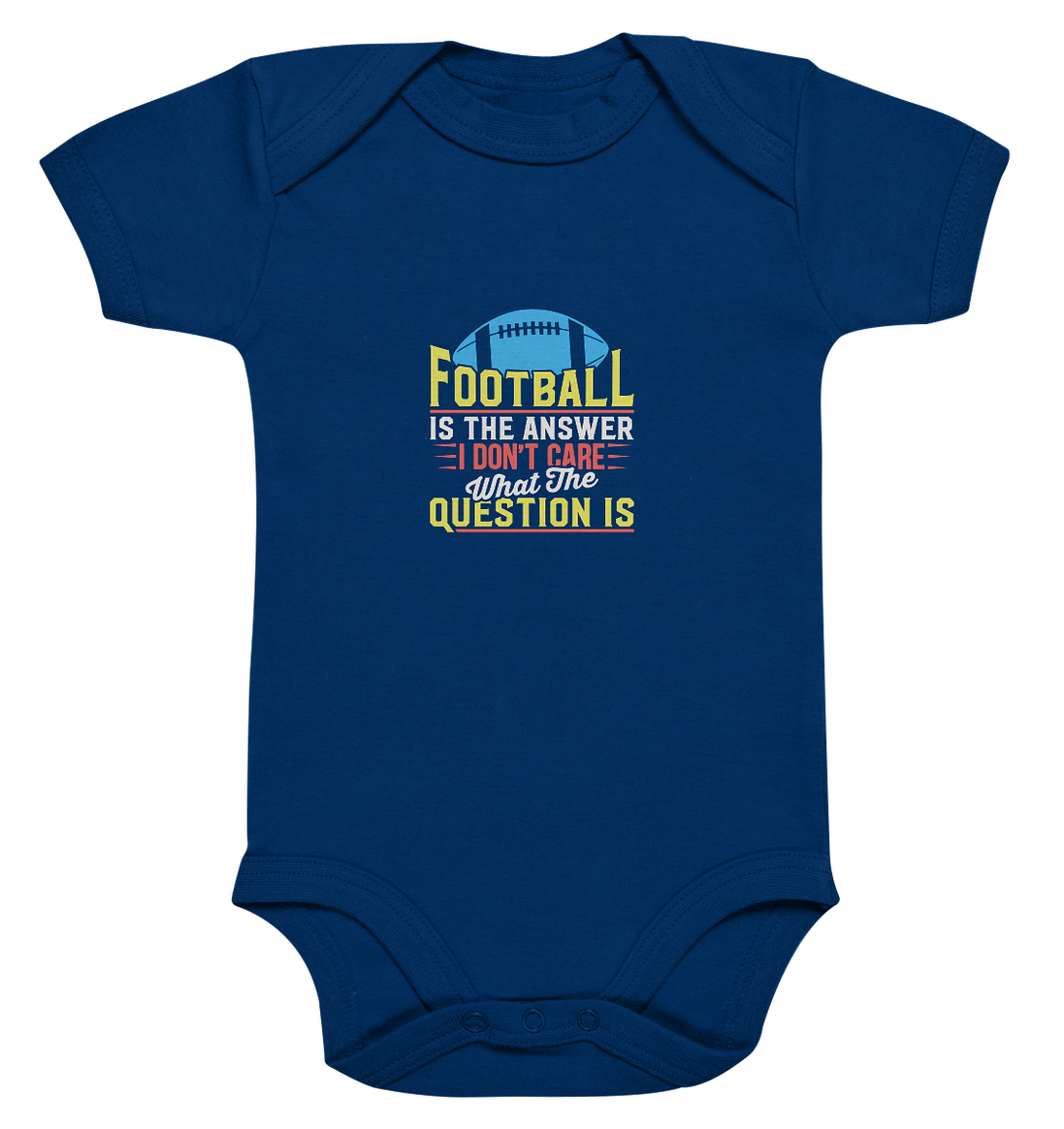 Football is the Answer - Organic Baby Bodysuite