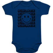 Cheerleader Smiley - Organic Baby Bodysuit