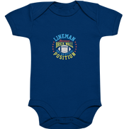 Lineman Brick Wall - Organic Baby Bodysuite