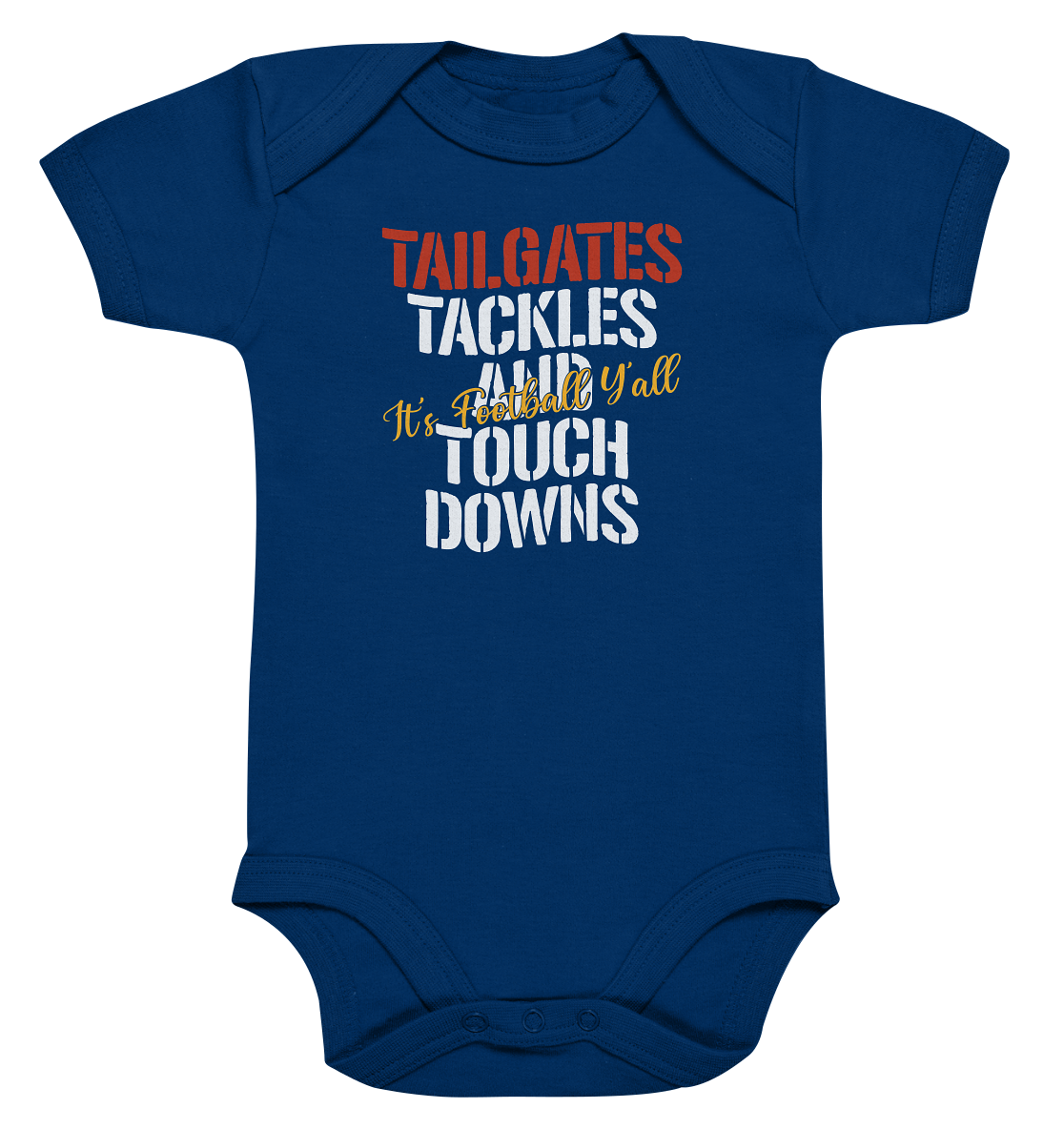 Tailgate Tackles - Organic Baby Bodysuite