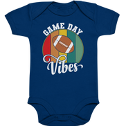 Game Day Vibes White - Organic Baby Bodysuite