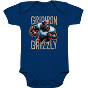 Gridiron Grizzly - Organic Baby Bodysuite