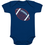 Football Dots - Organic Baby Bodysuite