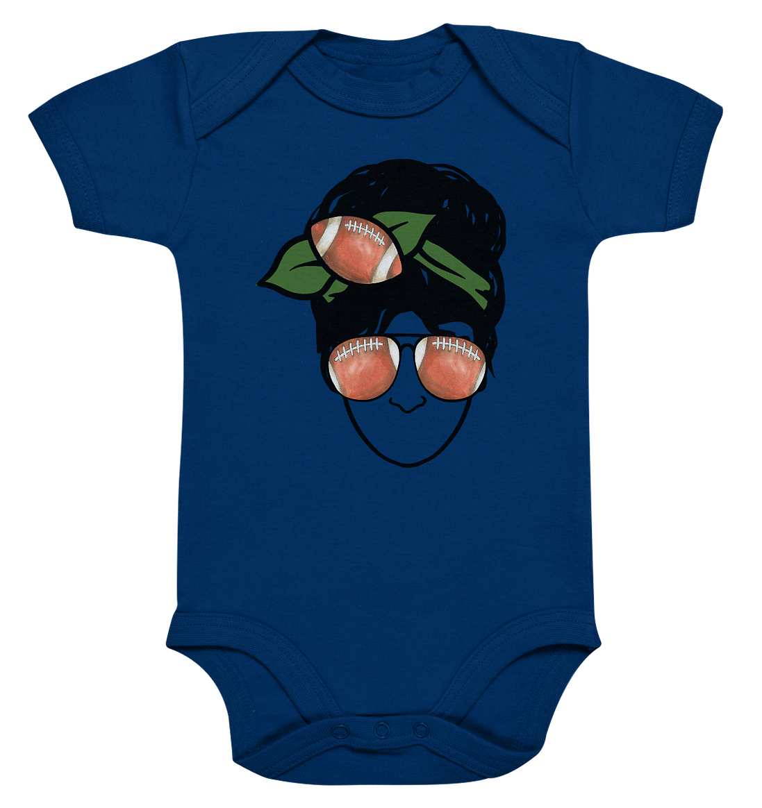 Lady Balls - Organic Baby Bodysuite