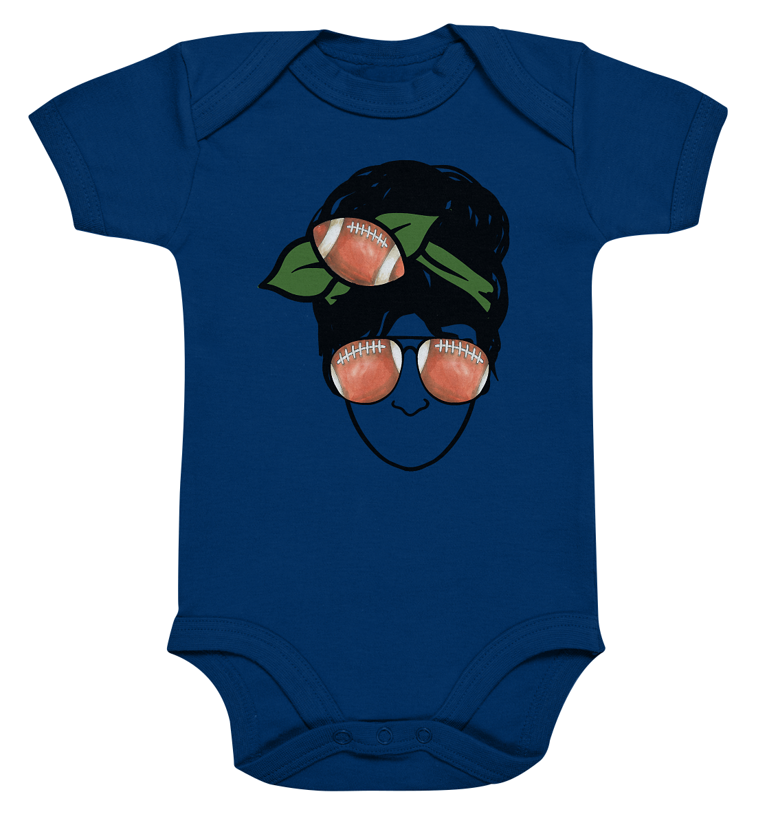 Lady Balls - Organic Baby Bodysuite