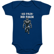 No Pain No Gain Metal  - Organic Baby Bodysuite