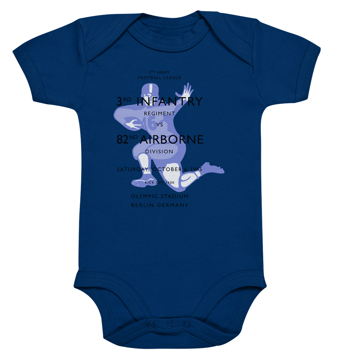Infantry vs. Airborne 1945 - Organic Baby Bodysuite