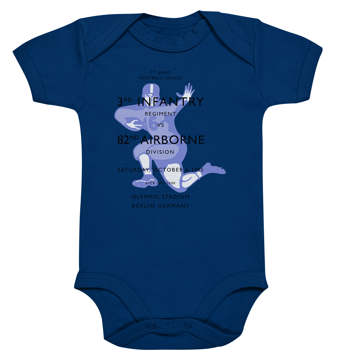 Infantry vs. Airborne 1945 - Organic Baby Bodysuite