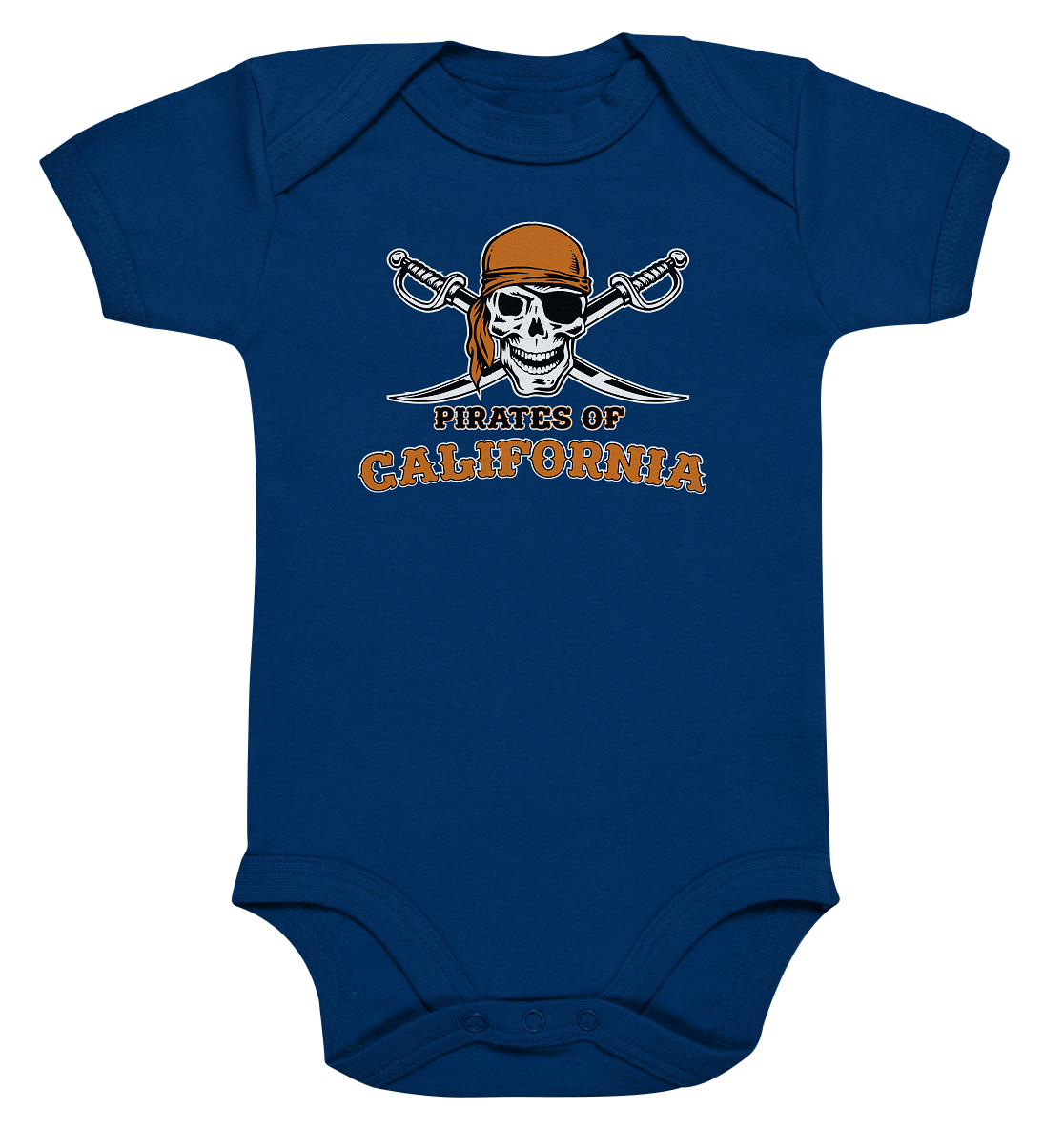 Pirates of California - Organic Baby Bodysuite