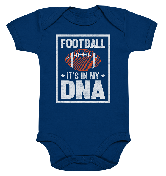 Football DNA - Organic Baby Bodysuit