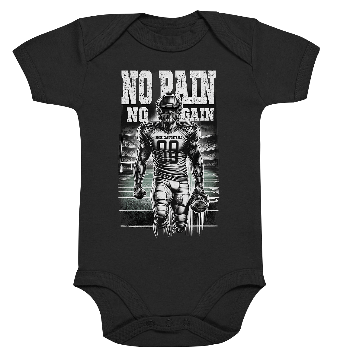 No Pain No Gain  - Organic Baby Bodysuite