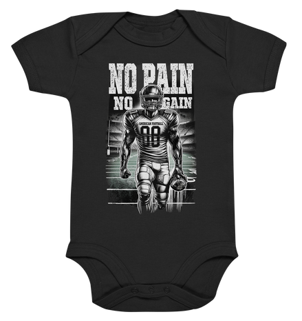No Pain No Gain  - Organic Baby Bodysuite