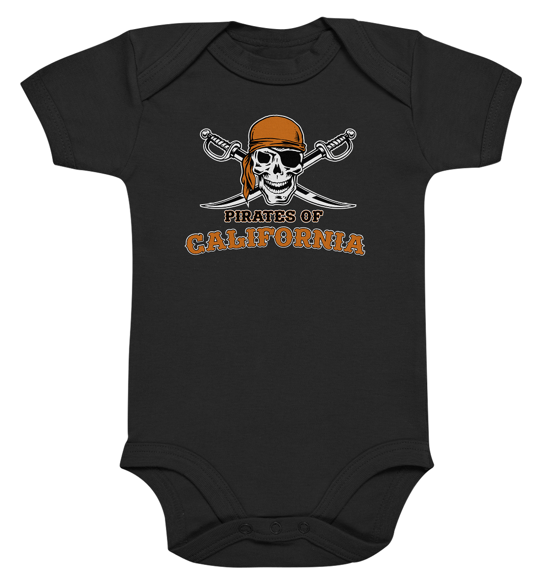 Pirates of California - Organic Baby Bodysuite