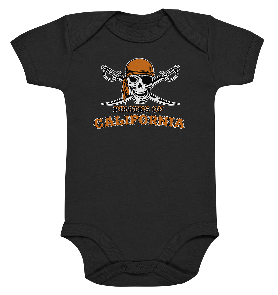 Pirates of California - Organic Baby Bodysuite