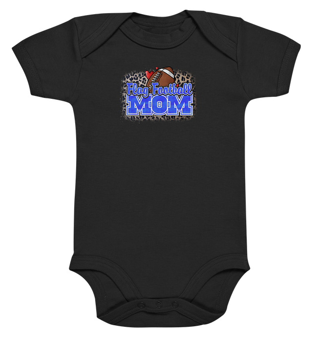 Flag Football Mom - Organic Baby Bodysuite