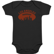 Los Angeles Football Silhouette - Organic Baby Bodysuite
