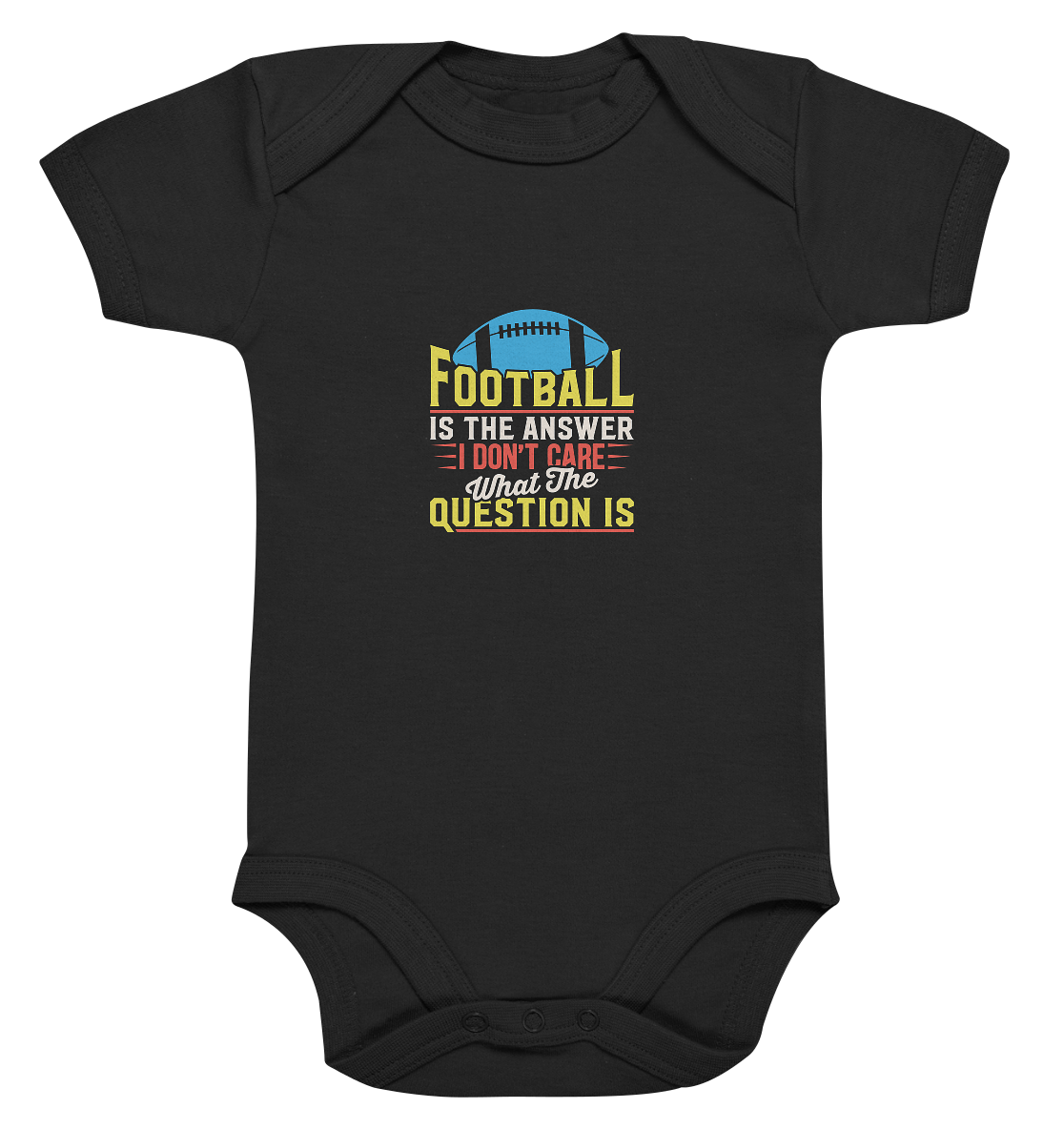 Football is the Answer - Organic Baby Bodysuite