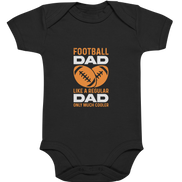 Football Dad Much Cooler - Organic Baby Bodysuite
