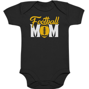 Football MOM - Organic Baby Bodysuit