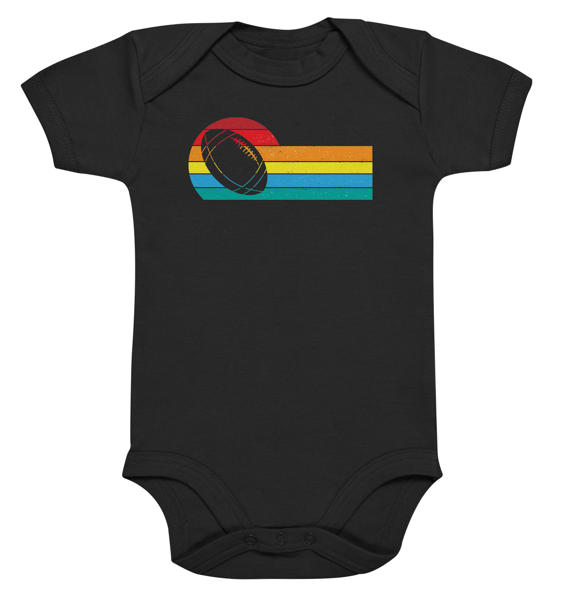 Rainbow Color Ball - Organic Baby Bodysuite