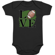 Football Love II - Organic Baby Bodysuite