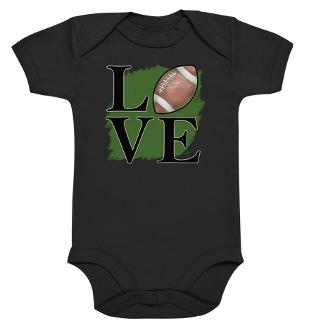 Football Love II - Organic Baby Bodysuite