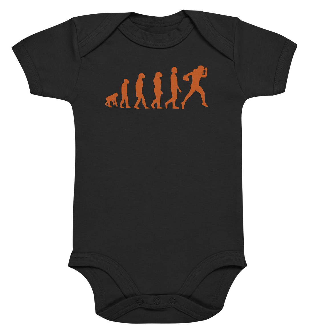 American Football Evolution - Organic Baby Bodysuite