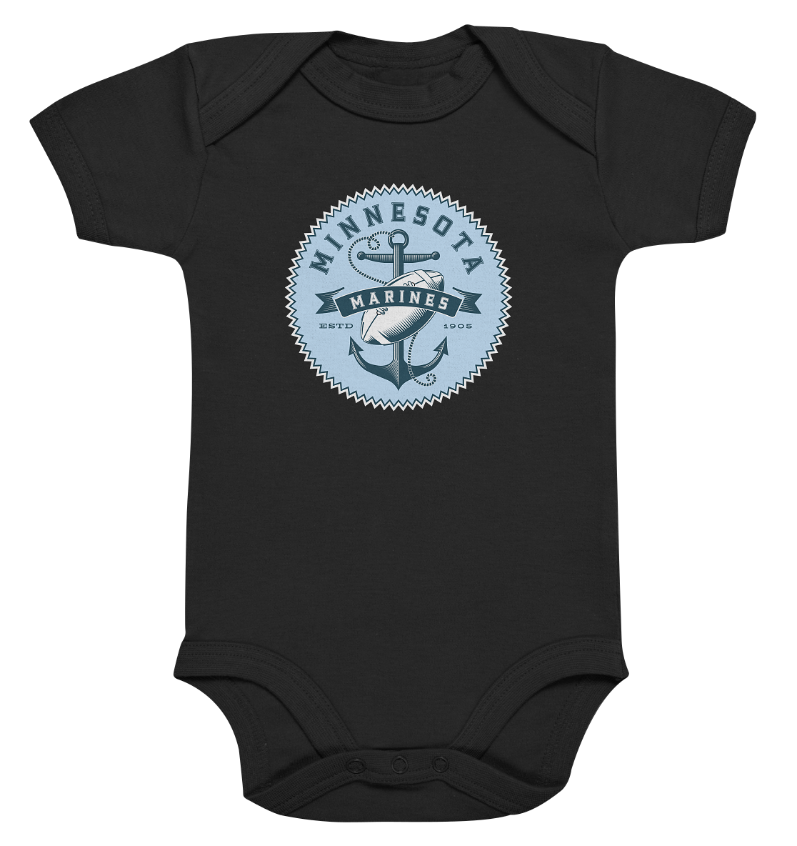 Minnesota Marines II - Organic Baby Bodysuite